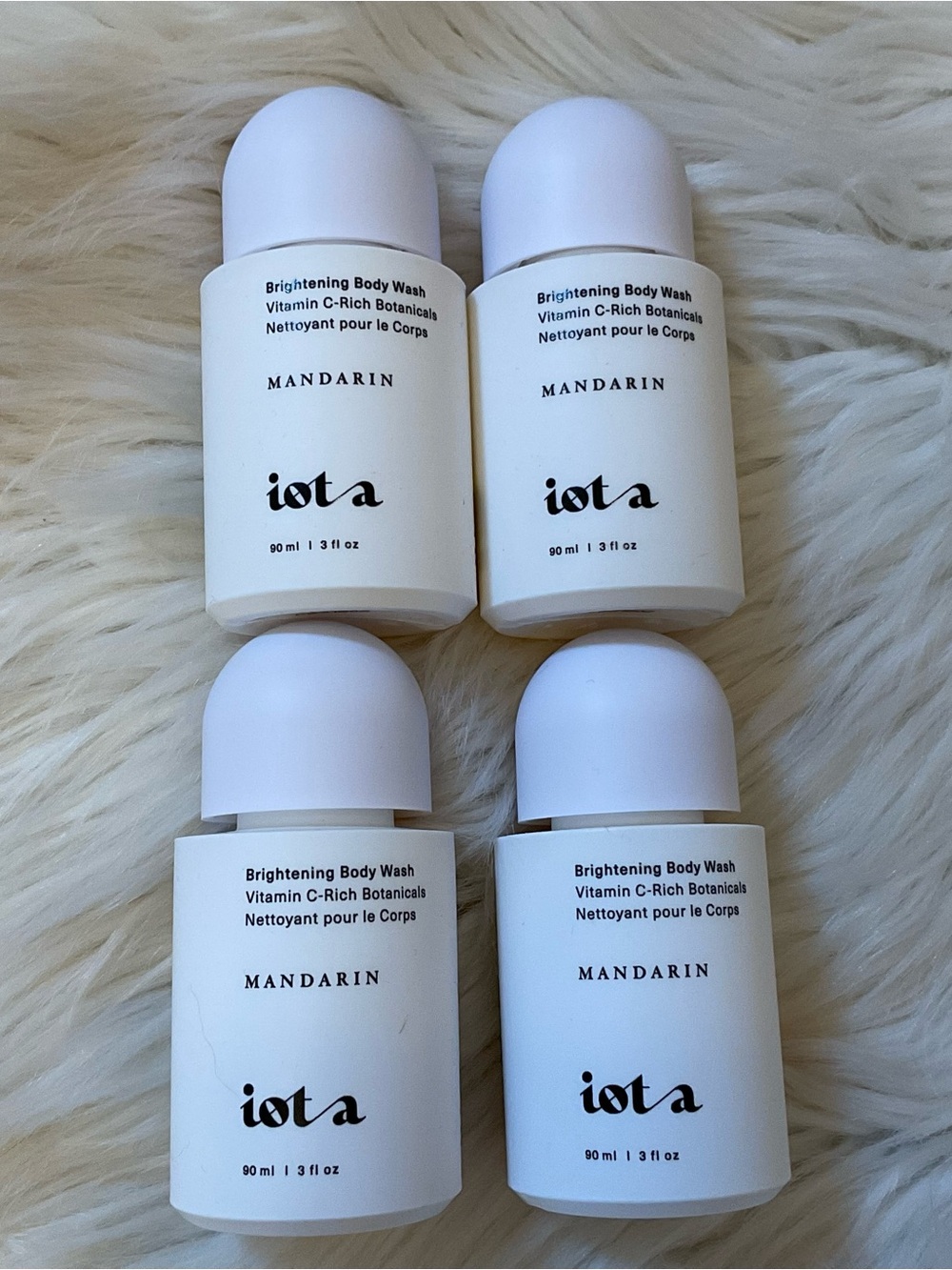 Iota Brightening Body Wash- - Mandarin - New x4 Travel Size - Picture 3 of 6